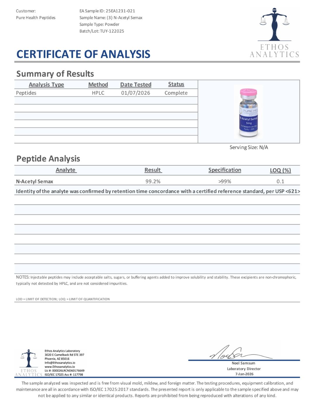 N-Acetyl Selank Amidate - Image 4