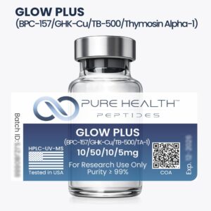 GLOW Plus (BPC-157/GHK-Cu/TB-500/Thymosin Alpha-1 Blend)