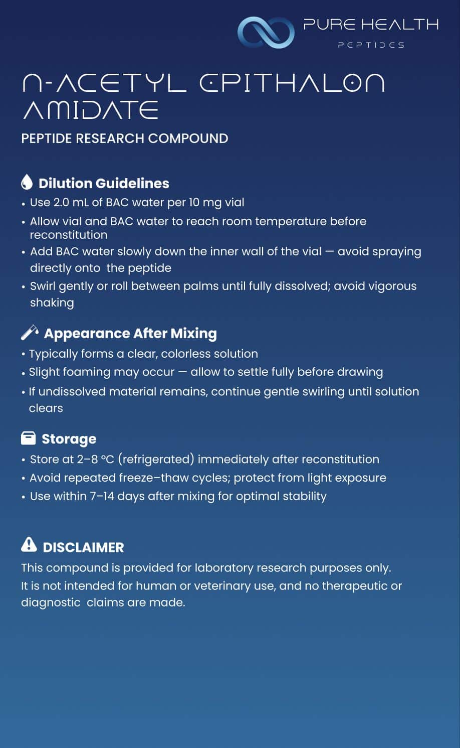 N-Acetyl Epithalon Amidate - Image 3